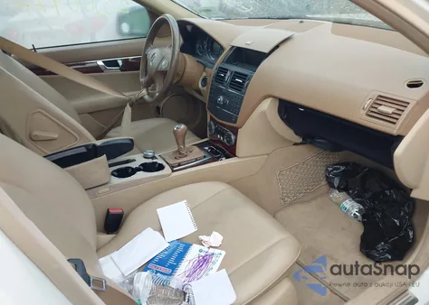 2008 Mercedes-Benz C 300 Luxury 4Matic from USA, damaged, VIN WDDGF81X98F126525